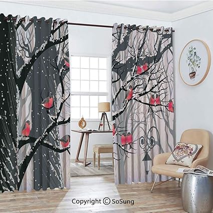 Amazon Com Thermal Insulated Blackout Patio Door Drapery