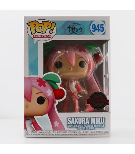 Funko Pop! Animation: Vocaloid - Hatsune Miku V4X, Figures