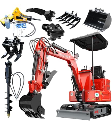 Amazon.com: Joal Ammann Yanmar Vio-70 Mini Excavator : Toys & Games