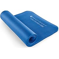 Beachbody Exercise Mat, Thick Foam Mat for Jumping, Fitness, Gym or Home Workouts, Yoga, Ab workouts, Stretching, Weightlifti