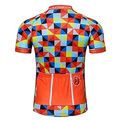 Cycling Jerseys Men Breathable Short Sleeve Biking