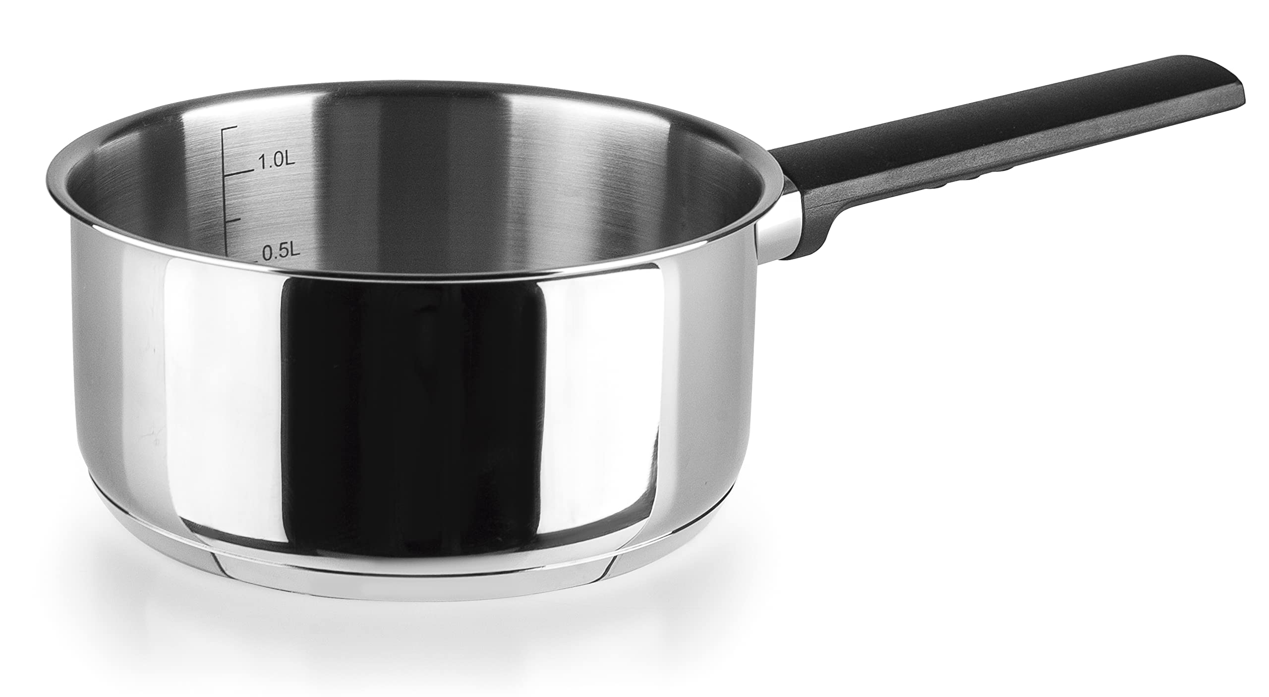 IBILI Svea Saucepan, 16 cm, 18/10 Stainless Steel, Suitable for Induction Hobs