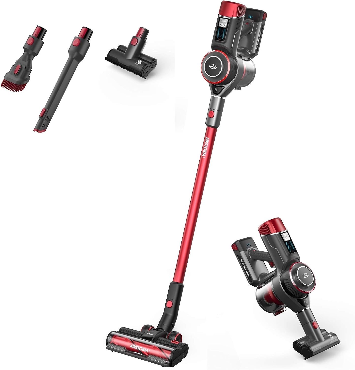 Ewbank EW3040 AIRSTORM1 2-in-1 Flexi-Hose Cordless Pet Stick Vacuum Cleaner, Power Saving Auto Dust Sensor Technology