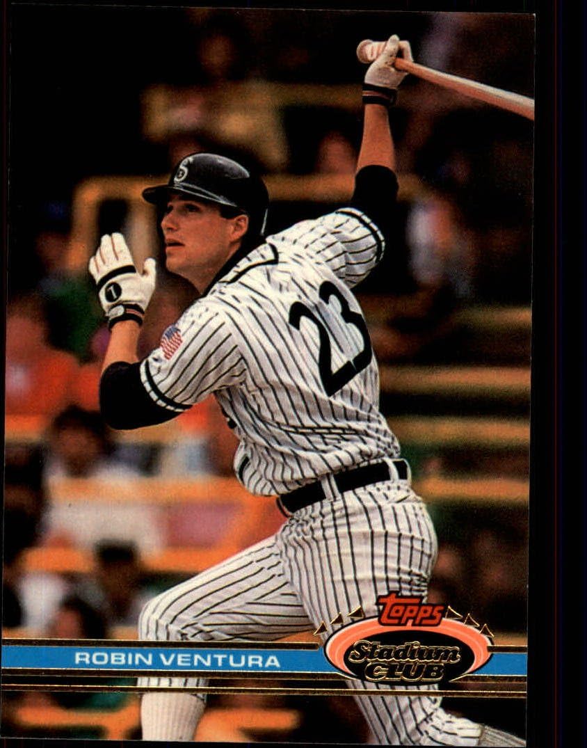 1991 Topps Stadium Club Baseball Card 274 Robin Ventura