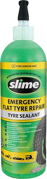 Slime SDS-500/06-IN Flat Tyre Puncture Repair Sealant 473 mL Emergency