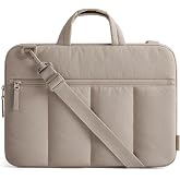 BAGSMART 15.6 Inch Laptop Sleeve with Handle Slim Protective Case for Women | Laptop Bag with Strap for Work Business Trip College Compatible with M5 MacBook Pro 16, HP, Dell, Lenovo, ASUS