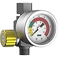 InoKraft Air Compressor Regulator 1/4" NPT, for Spray Guns and Pneumatic Tools, Good Tightness, Precise, 0-140 PSI