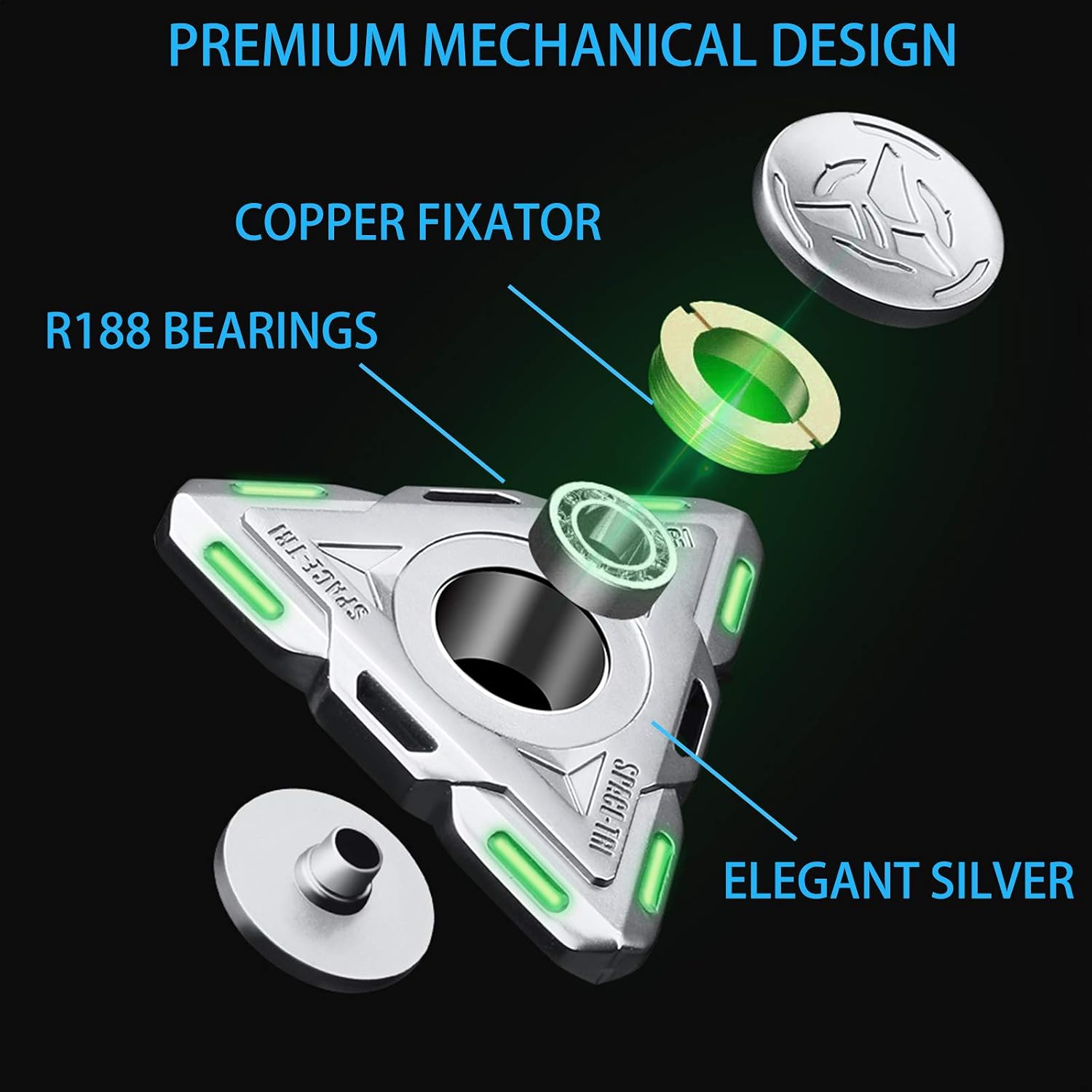 UFO Fidget Spinner Toy - Image 5