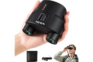 20X30 Compact Binoculars for Adults Bird Watching Travel, Black | High Power, Low Light Vision, Large Eyepiece Easy Focus for