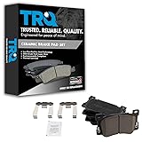 TRQ Front Brake Pads Ceramic Compatible with