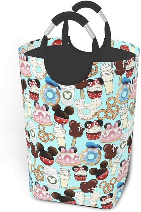 Amazon 洗濯かご 大容量 ミッキーマウス ミニーマウス 洗濯かご ランドリーバスケット 50l ランドリー収納 ランドリーボックス 洗濯ボックス 雑貨収納 持ち手付き 折りたたみ アニメ キャラクター ランドリー収納 オンライン通販