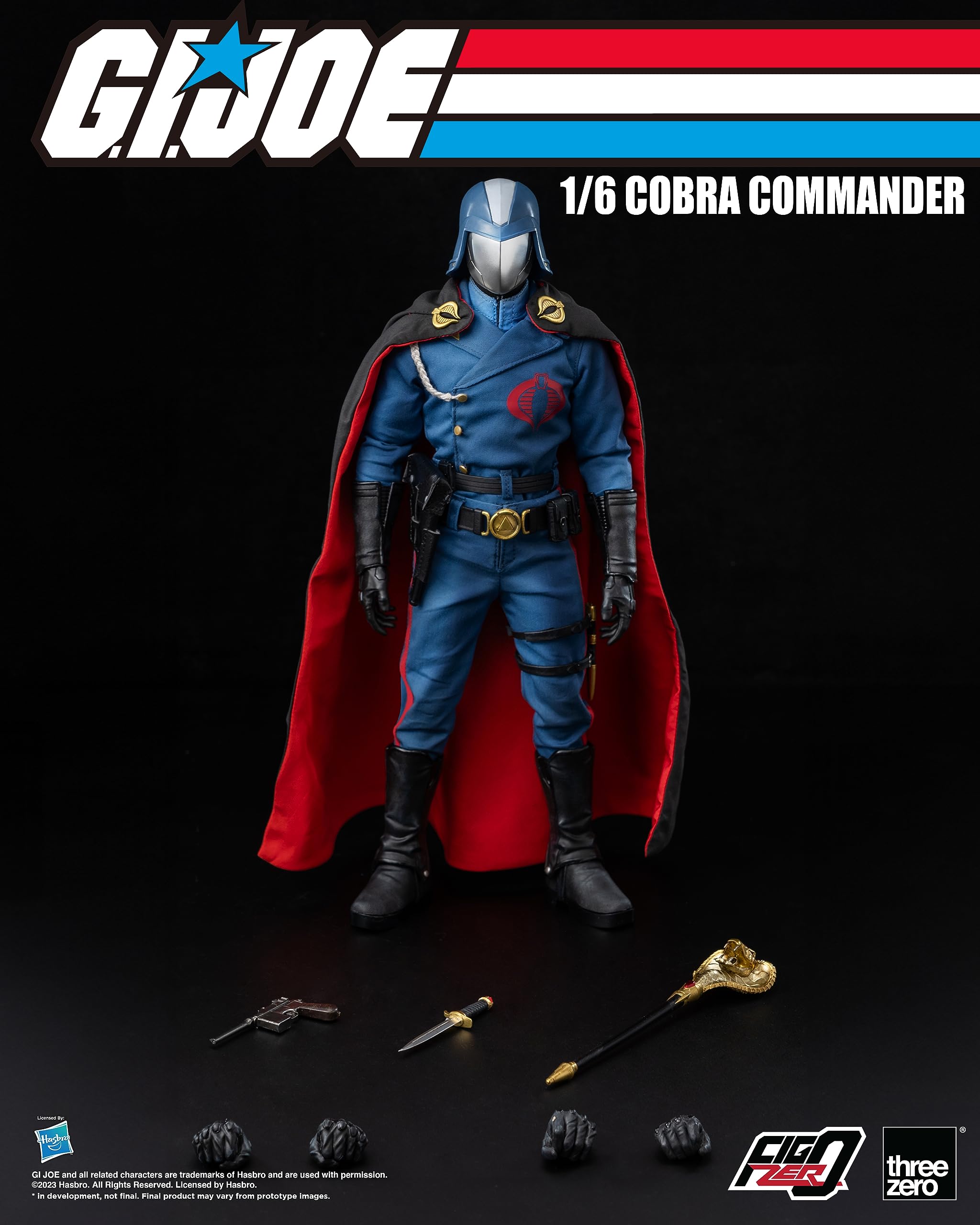 FigZero G.I. Joe: Cobra Commander 1:6 Scale Figure