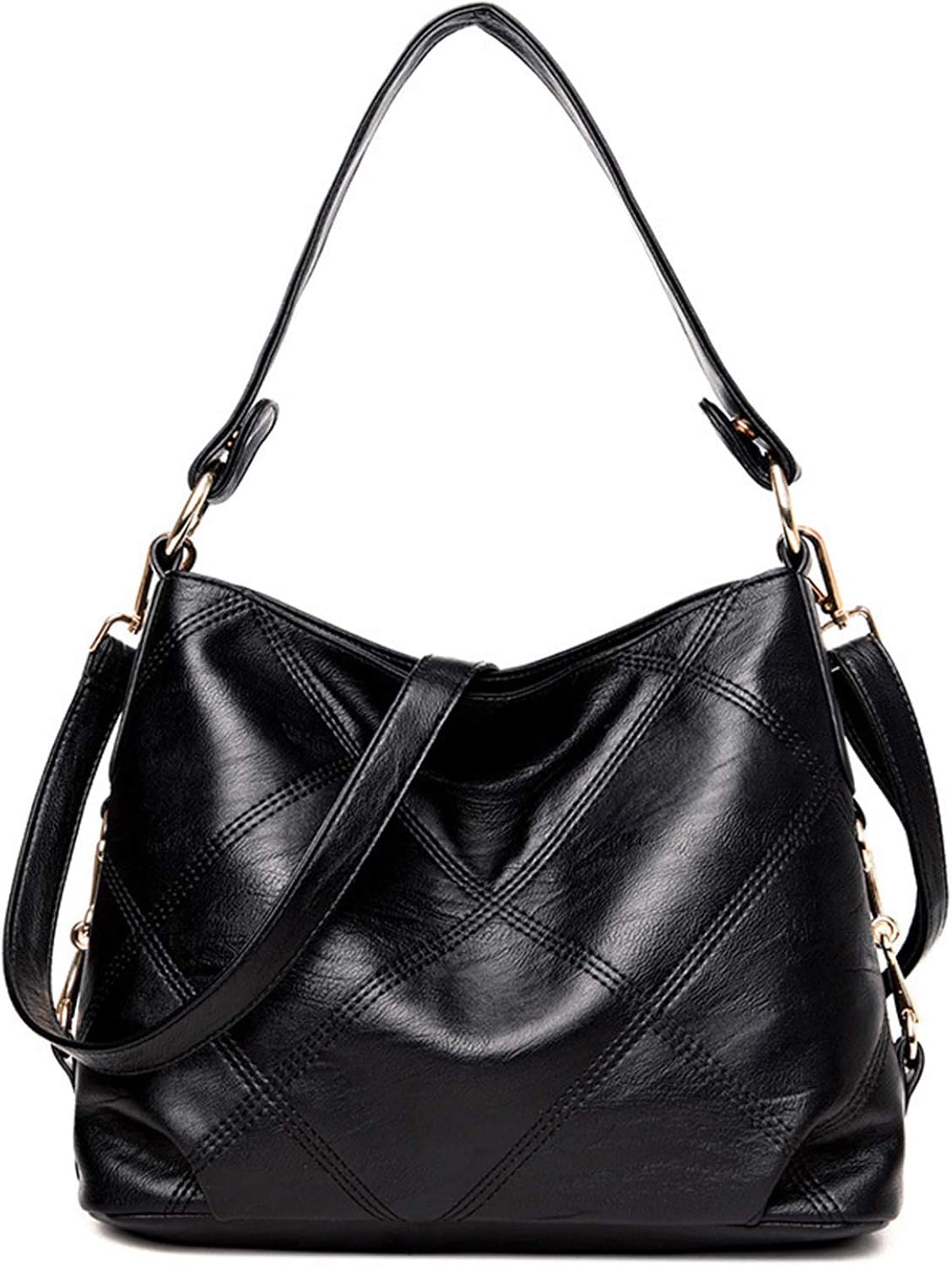 Oichy Hobo Bags for Women Crossbody Bags Leather Shoulder