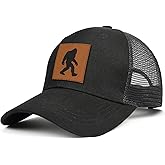OZRHUVE Bigfoot Hat Big Foot Sasquatch Gifts Snapback Trucker Hats for Men Bigfoot Gifts for Dad Husband Father's Day