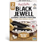 Black Jewell Gourmet Microwave Popcorn, Healthy Popcorn Snack, No Salt No Oil, 8.7 Ounces (Pack of 3)