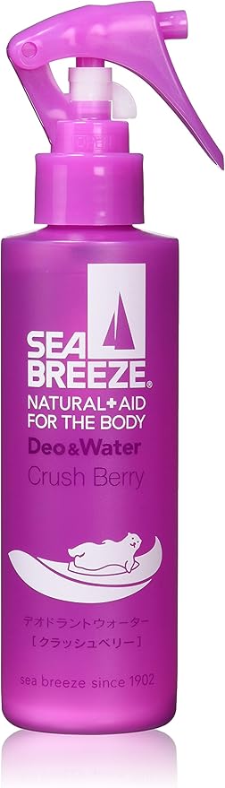 Amazon シーブリーズ デオ ウォーター スプレーボトル クラッシュベリーの香り 医薬部外品 Seabreeze シーブリーズ ボディパウダー 通販