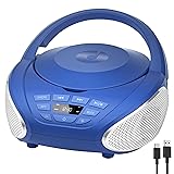 Gueray CD Player Portable Boombox: Radio CD Players