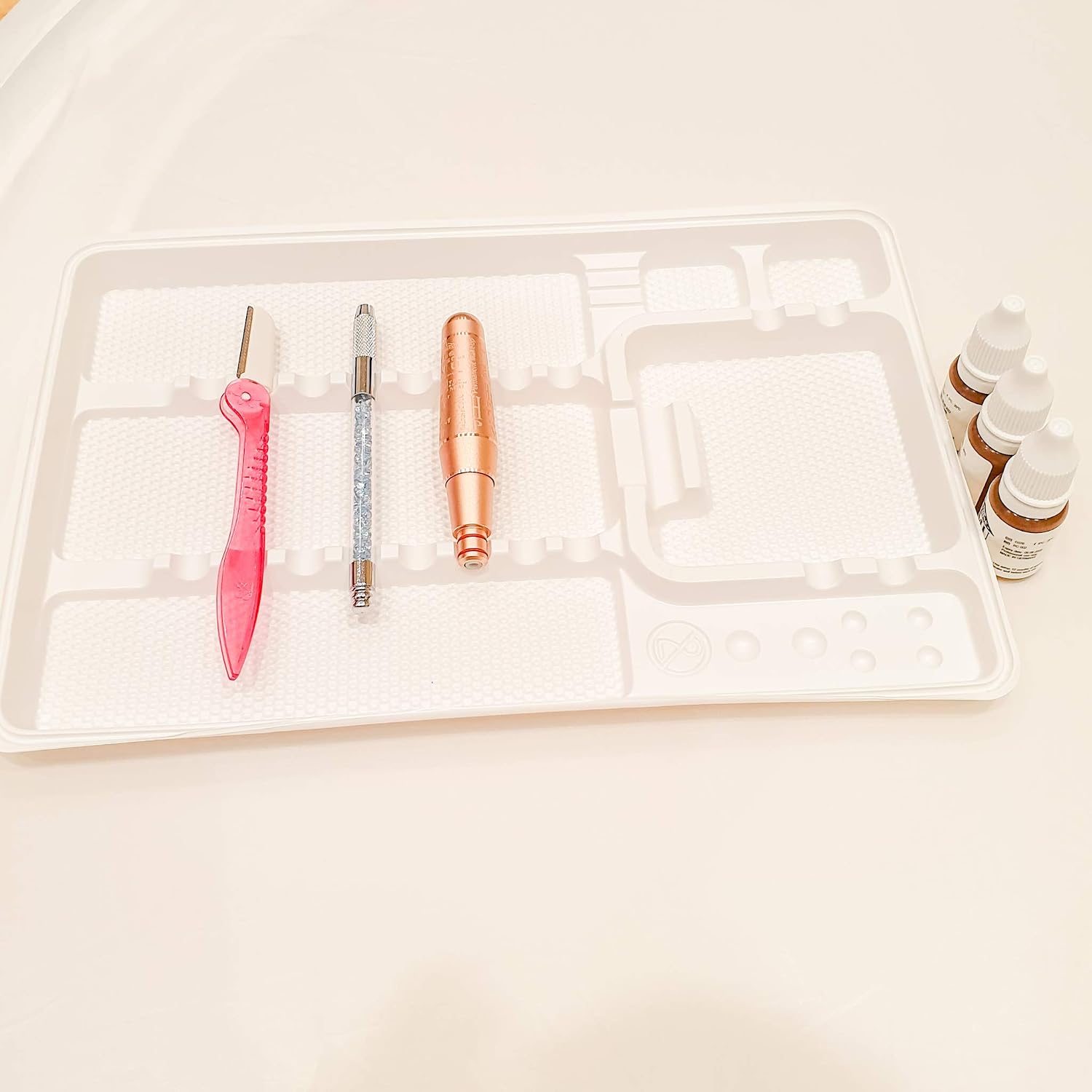 Microblading PMU Tattoo Disposable Trays (50), 50 Count (Pack of 1) - Image 3