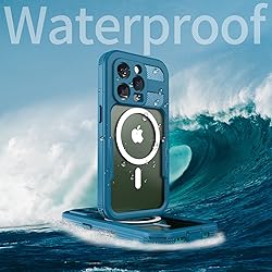 comosso for iPhone 14 Pro Case Waterproof, Built-in