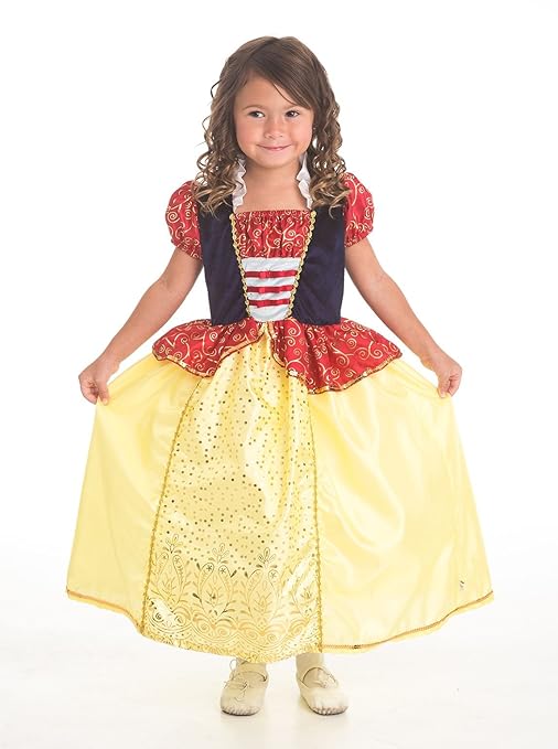 Little Adventures Wenig Abenteuer traditionellen Snow White Mädchen Prinzessin Kostüm – Klein (1–3 Jahre)
