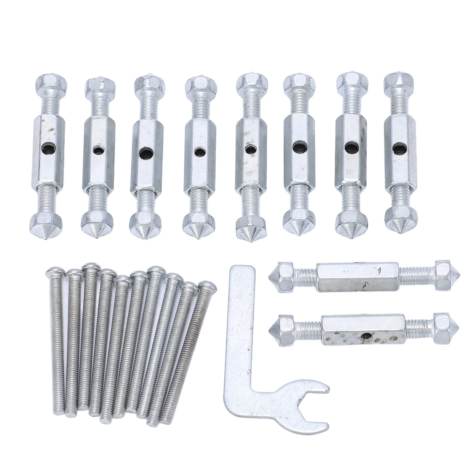 118 Type Cassette Repair Device Wall Electrical Box Screw Tool for Damaged Junction Box, Loose Socket and Tape Fixation Metal Support Rod