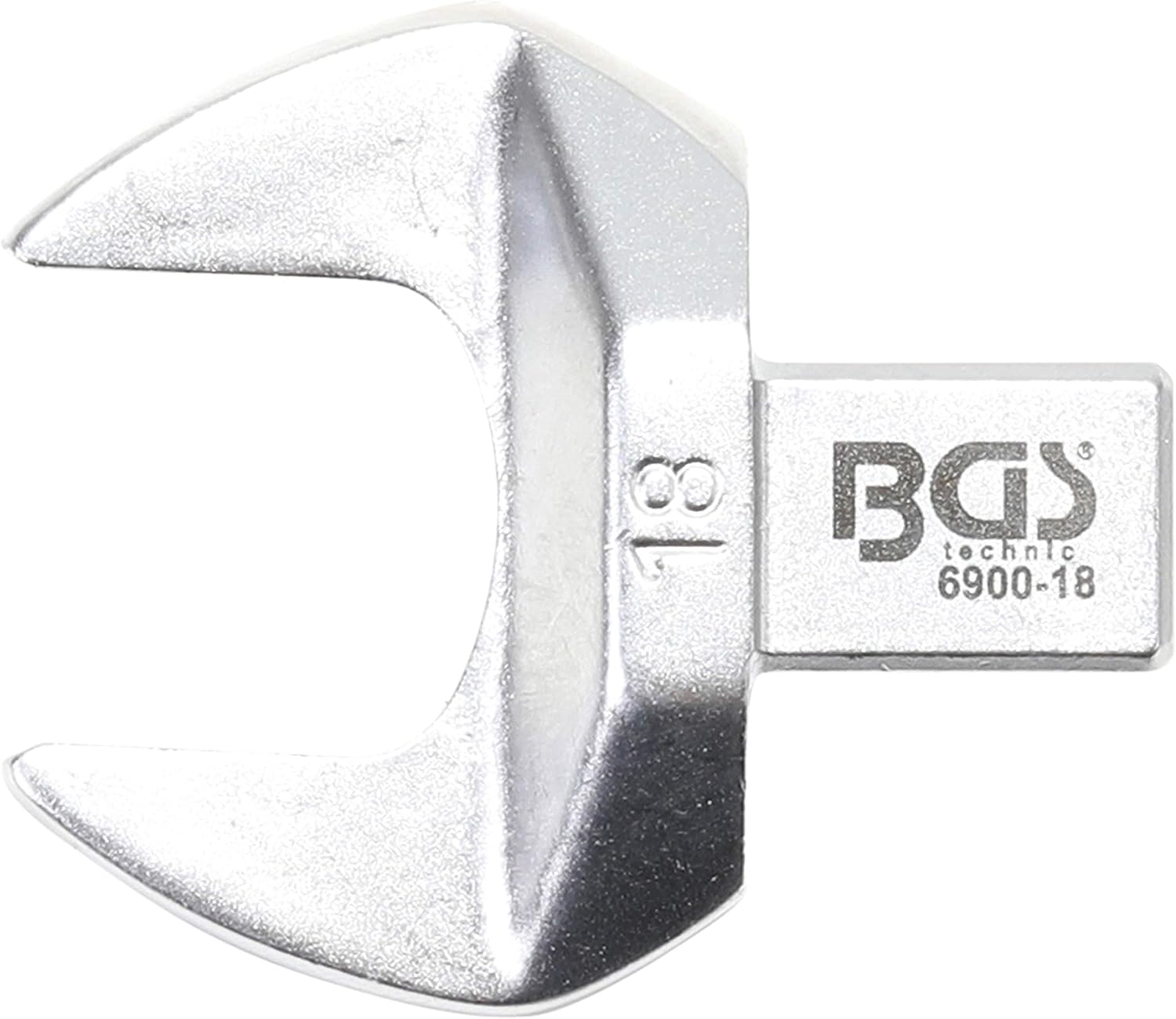 BGS 6900-18, Chrome Finish, Matt, 18 mm