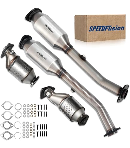 Nissan Frontier Pathfinder Xterra 4.0L Catalytic Converter Set (Front Left & Right) 2017-2018