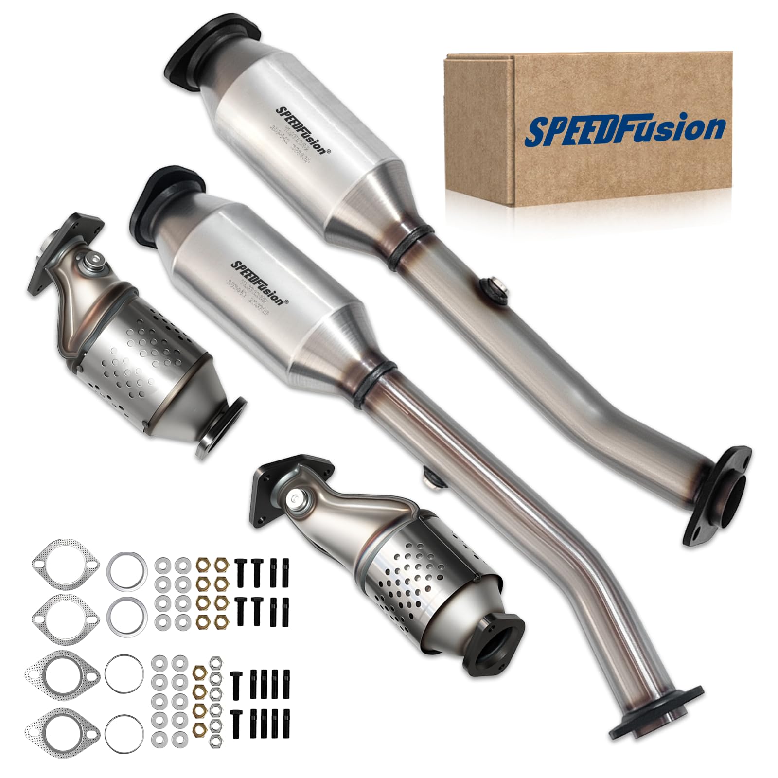 Photo 1 of *Scratched/Burned?* SPEEDFusion Catalytic Converter Compatible with 2005-2017 Nissan Frontier, 2012-2017 NV 1500/2500/3500, 2005-2012 Pathfinder, 2009-2013 Suzuki Equator V6 4.0L Catalytic Convertor (EPA Compliant)