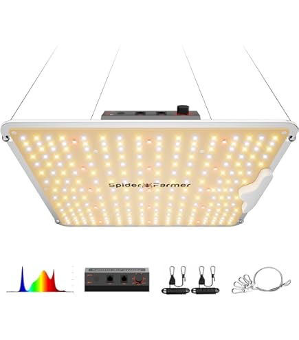 Spider Farmer SF2000, Samsung LM301H EVO Led Grow Light, luz de