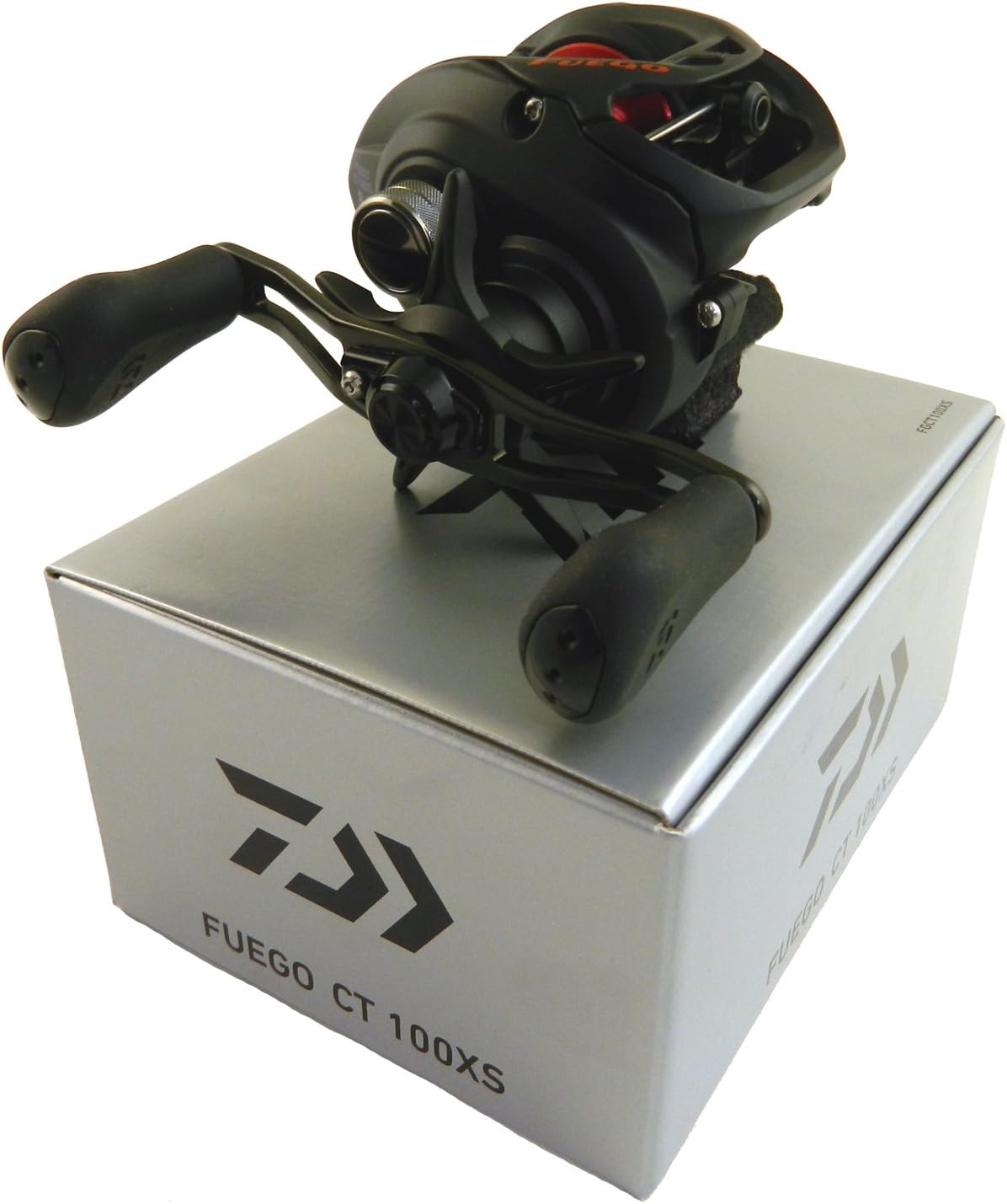 Amazon バンドル Daiwa Fuego Ct 100 X S 8 1 1右手baitcasting釣りリール ホワイトdaiwa帽子 ダイワ Daiwa ベイトリール