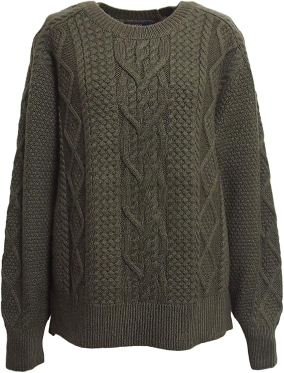 Amazon ポロ ラルフローレン Polo Ralph Lauren レディース アランニット クルーネック セーター 並行輸入品 セーター 通販