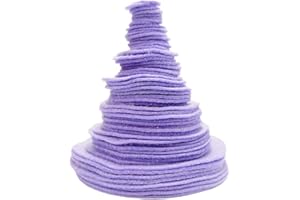Playfully Ever After Lavender Craft Felt Circles (Mixed Size Pack - 56pc)