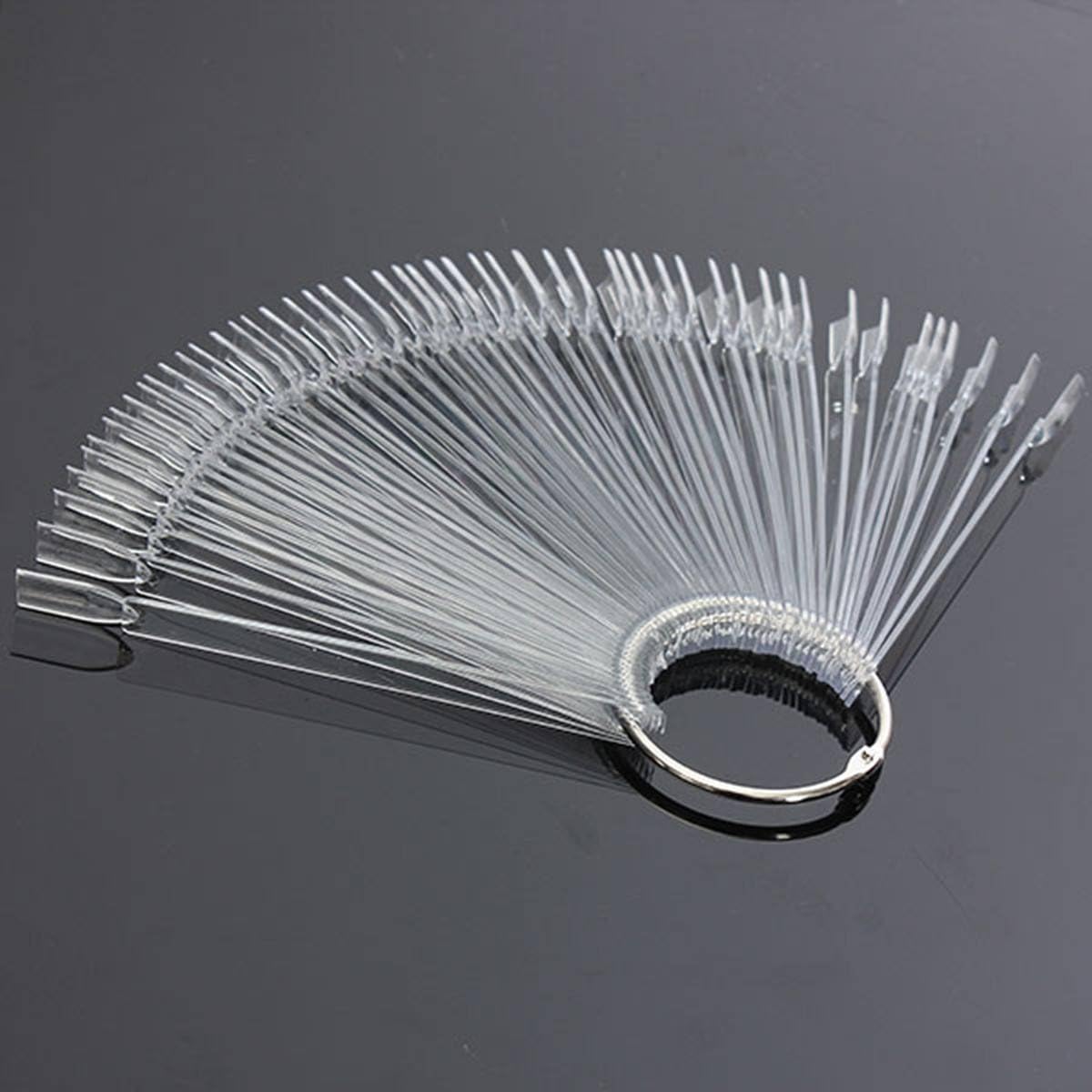 Dance Ingnail (Pack of 50 Nail Art Tips Stick Display Practice Clear