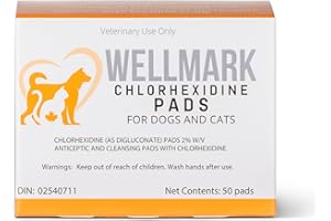 Wellmark Chlorhexidine Pads 50 Count