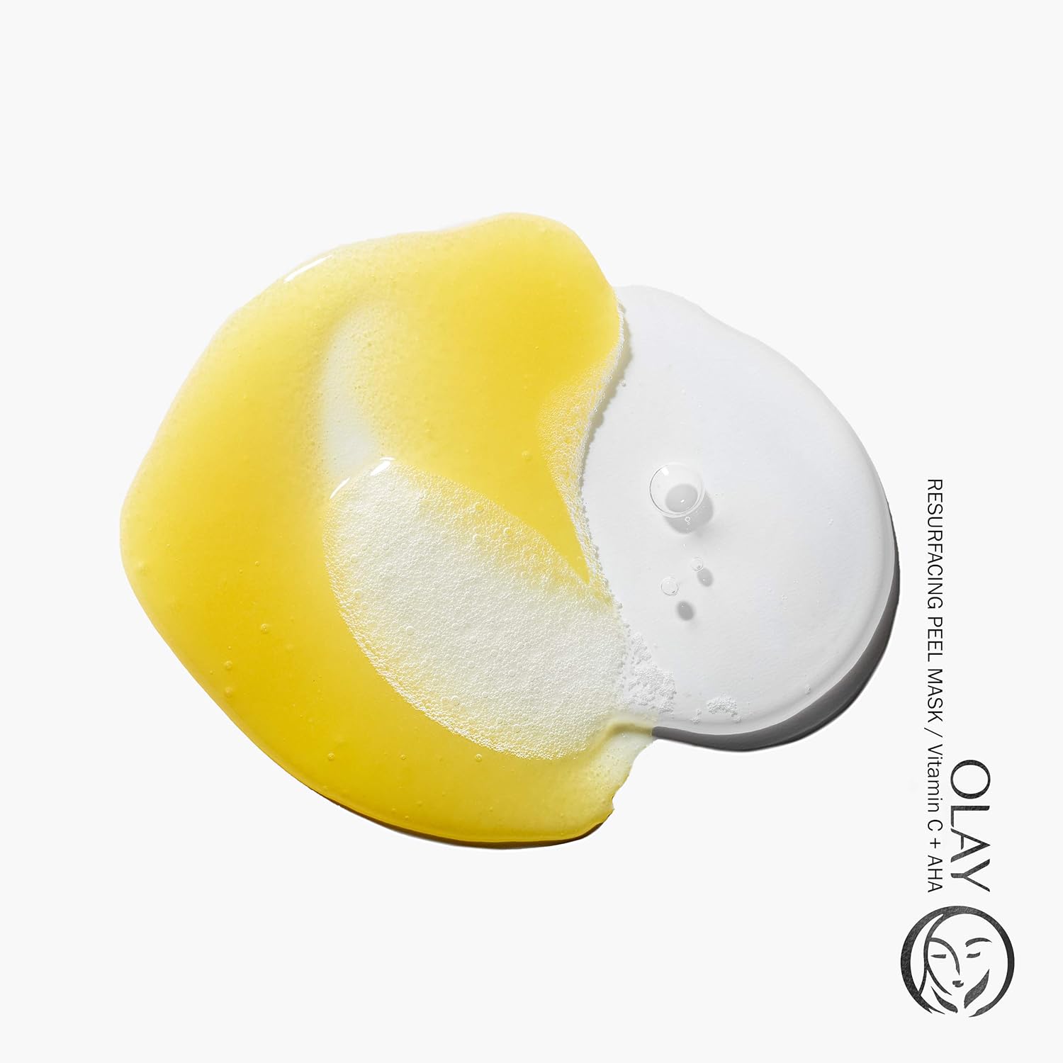 Olay Vitamin C Face Mask Kit, Exfoliator Kit with Mask, Silica, & Exfoliating Aha Peel 4.2 Fl Oz : Beauty