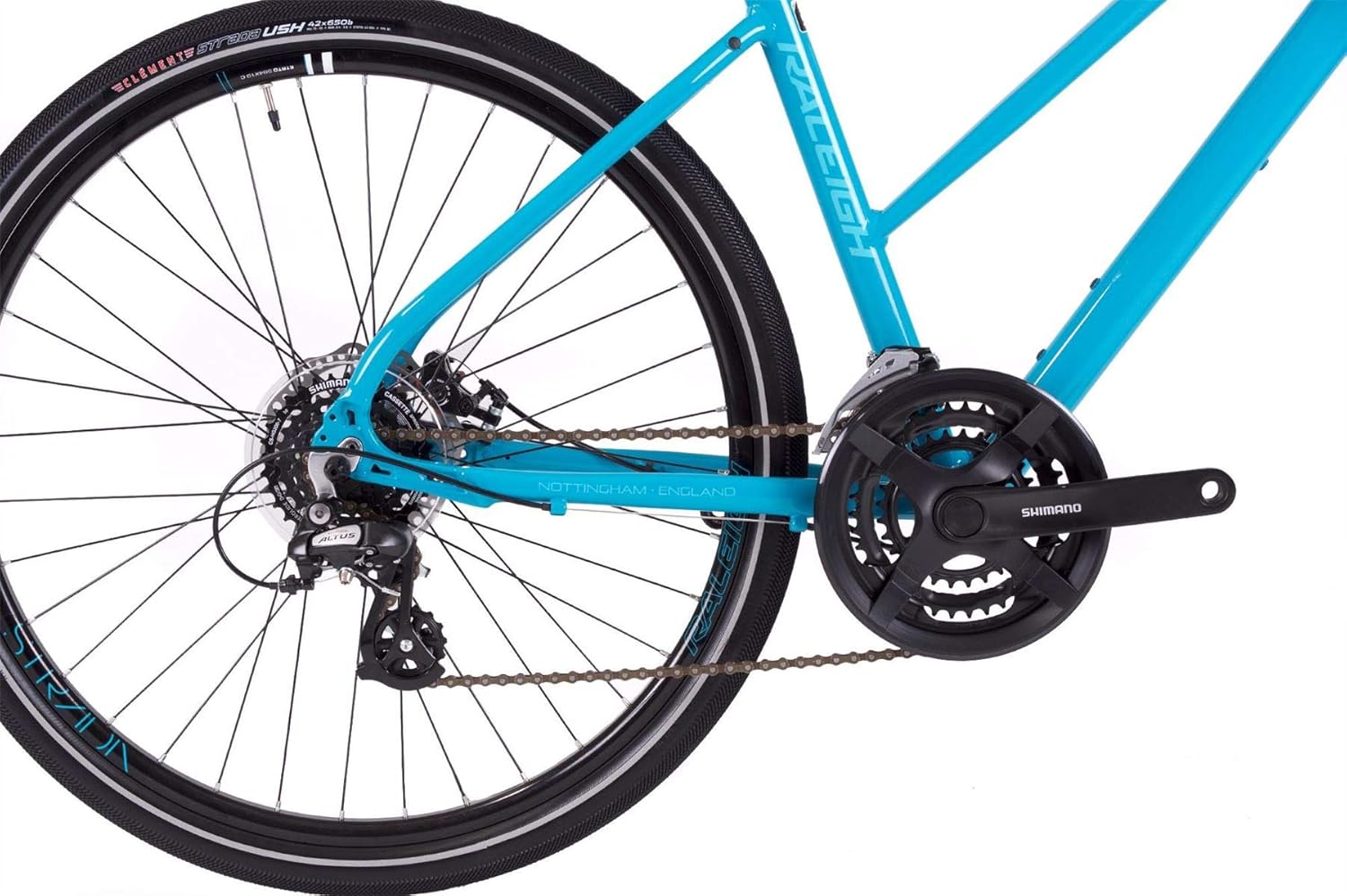 raleigh strada 2 hybrid bike