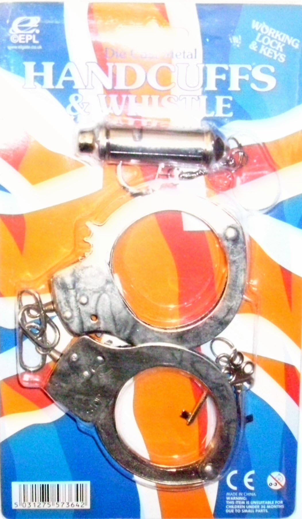 Elgate Handcuff & Whistle Sets