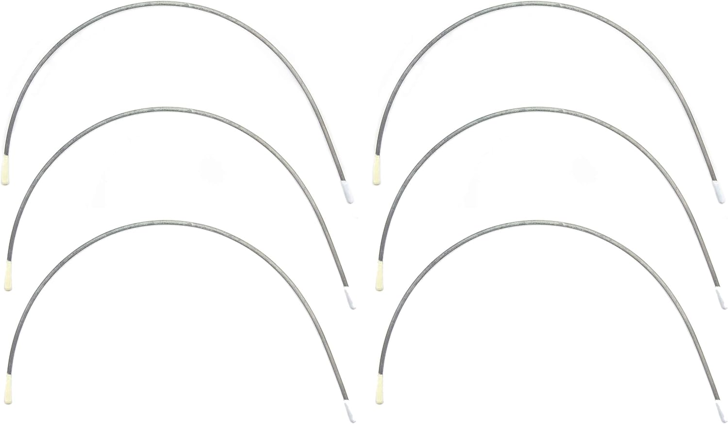 3 Pairs of Metal Bra Under Wires Size M