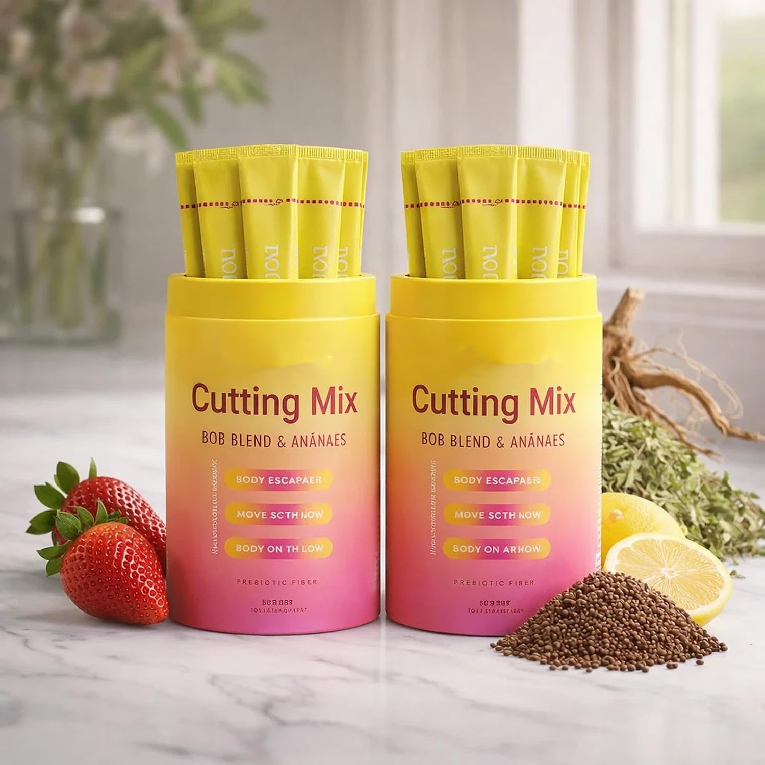 Cutting Drink Mix, Feel Lighter & Confident in Your Body Again (60Pcs)