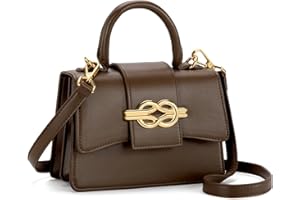 Milan Chiva Small Top Handle Purses for Women Mini Satchel Crossbody Bag Elegant Square Bag