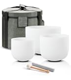 Amazon.com: CVNC Crystal Singing bowl Set of 7 for Sound Healing