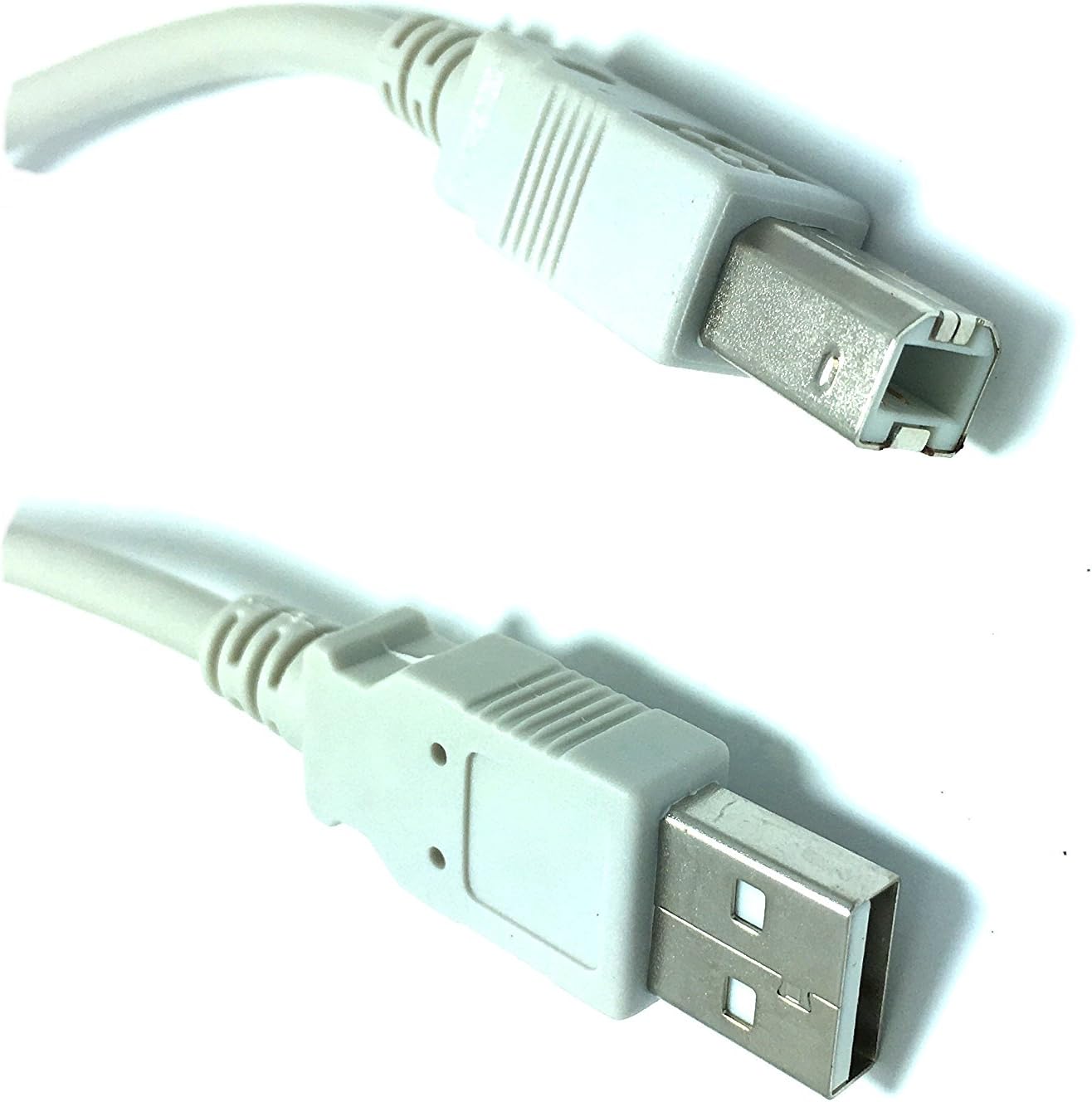Xavier USB-03 USB 2.0 Compliant "A" to "B" RoHS 3', Gray