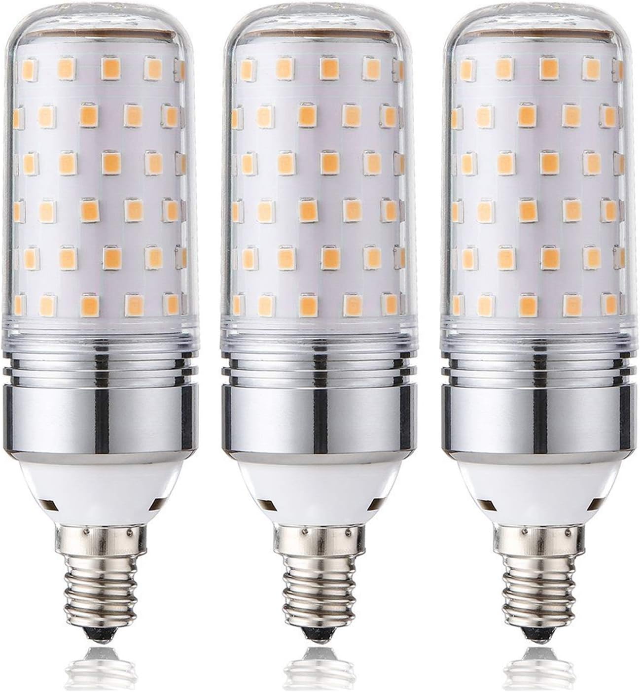E12 Dimmable LED Corn Bulbs, 15 W LED Candelabra Light