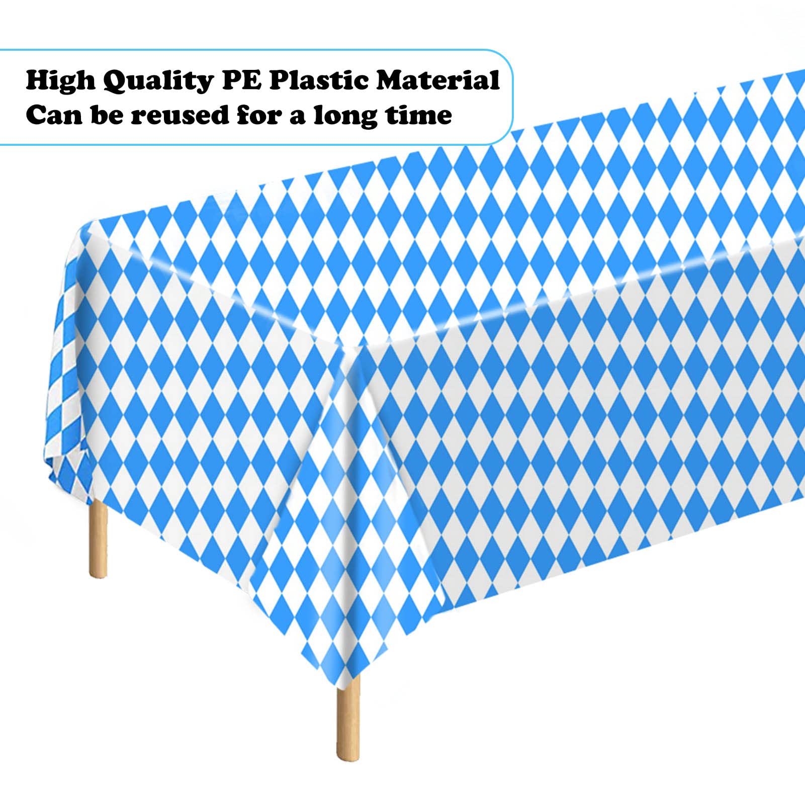 ZYP 5PCS Oktoberfest Tablecloths,54