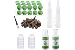 143 PCS Seed Pod Kit for Aerogarden, Grow Anything Kit for Garden Hydroponics Supplies Including 30 Grow Sponges, 50 Pod Labe