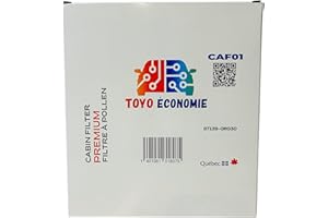 TOYOECONOMIE Premium Cabin Air Filter for Toyota Corolla Corolla Cross Camry Rav4 Venza Grand Highlander Lexus 2019-2025 Gaso