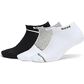 BOSS Men's Color Block Ankle Socks (3-Pack)