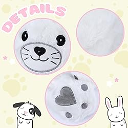 Bubblepompom Seal Hat with Ears Moving Jumping Pop