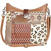 Myra Bag Peruvian Brown Shoulder Bag S-4415