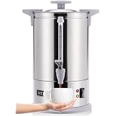 PRO Chef 65-Cup Digital Shabbosstat Hot Water Urn - Stainless Steel Insulated Urn With Exclusive Shabbos Mode (65 Cup)